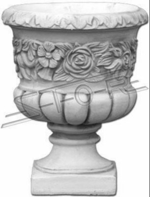 Design Blumentopf Top Planz Kübel Deko Gefäß Töpfe Figur Gesicht Skulptur