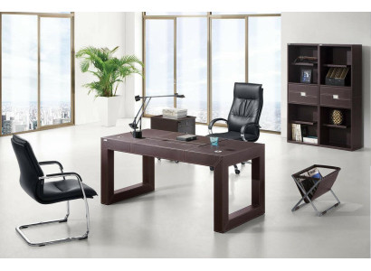 Design Luxus Möbel 2-tlg, Büro Set Schreibtisch und Aktenschrank Schränke