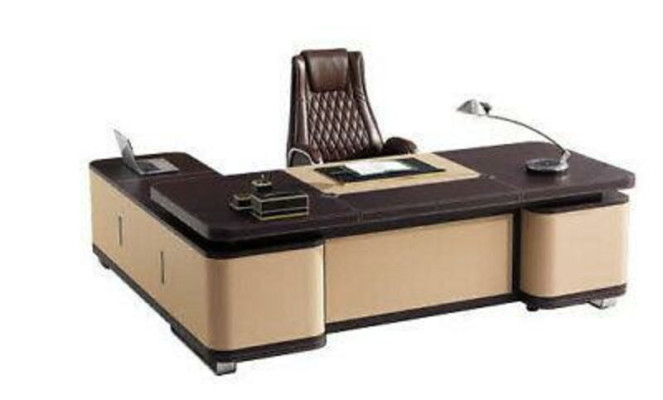 Design Luxus Möbel 2tlg Büro Set Schreibtisch Aktenschrank Schrank