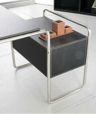 Design Luxus Möbel 3-tlg, Büro Set Schreibtisch und 2x Aktenschrank