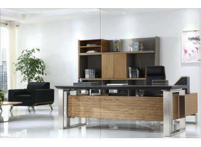 Designer Büro Arbeit Zimmer Set Regal Schrank Tisch Komplett Set Möbel