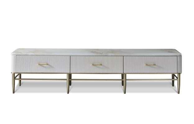 Designer Kommode Anrichte Low Board Side Schrank Wohn Zimmer Dekor Regal