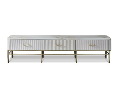 Designer Kommode Anrichte Low Board Side Schrank Wohn Zimmer Dekor Regal