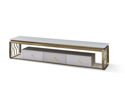Designer Kommode Anrichte Sideboard Dekorative Schrank Wohn Zimmer Regale
