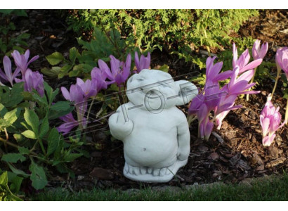 Figur Statue Garten Dekoration Deko Stinkefinger Mittelfinger Statuen