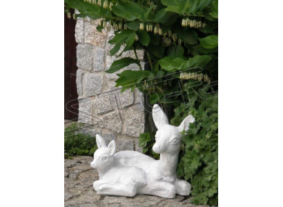Garten Dekoration Bambi Terrasse Stein Figuren Figur Dekorative Statue
