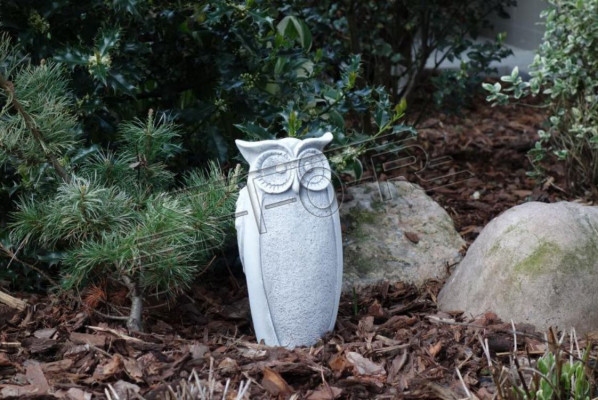 Garten Dekoration Eule Terrasse Stein Figuren Dekorative Figur Natur Statue