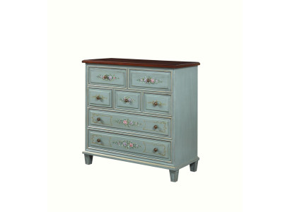 Kommode 108cm Sideboard Schrank Anrichte holz Schrank Möbel Kommoden