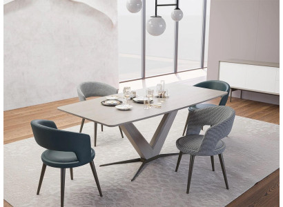 Komplett Esstisch Set Stühle Esszimmer Einrichtung Design Modern Möbel