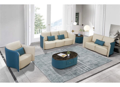 Sofagarnitur 3+2+1 Sitzer Sofa Sitz Polster Couch Garnitur Moderne Couchen Neu
