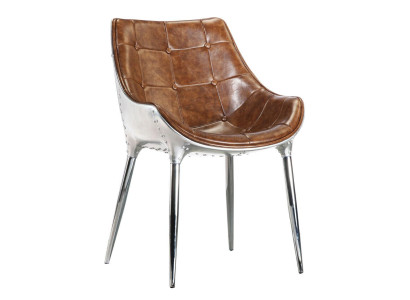 Design Polster Stuhl Stühle Sitz Lehn Büro Esszimmer 1x Stuhl Lederstuhl