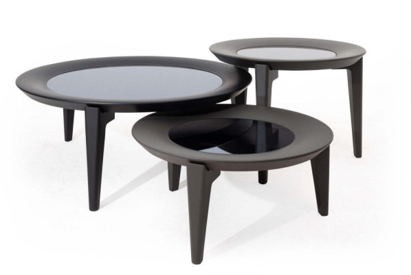 Perfekte Wohnzimmer Set aus Stilvoll 2х Couchtische und Beistelltisch