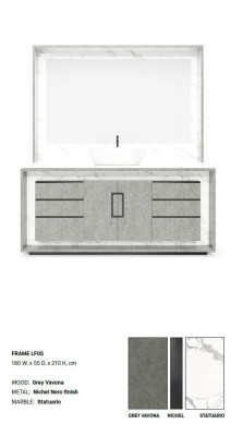 Grau Badezimmerschrank Badezimmermöbel Regal Badezimmerschrank Holzregale
