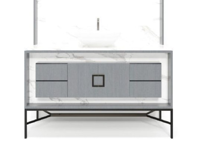Badezimmerschrank Grau Badezimmermöbel Regal Badezimmerschrank Holzregale Möbel