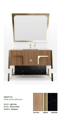Brauner Badezimmerschrank Badezimmermöbel Regale Badezimmerschrank Holzregale