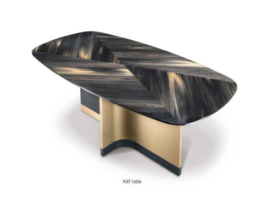 Design Luxus Möbel aus Italien Esszimmer Bizzotto Set Tisch Lehnstuhl 6x Sets