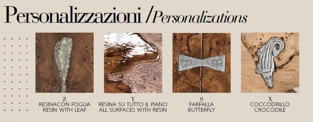 Esstisch Luxus Tisch Massiv Holz Möbel aus Italien Esszimmer Tische Einrichtung