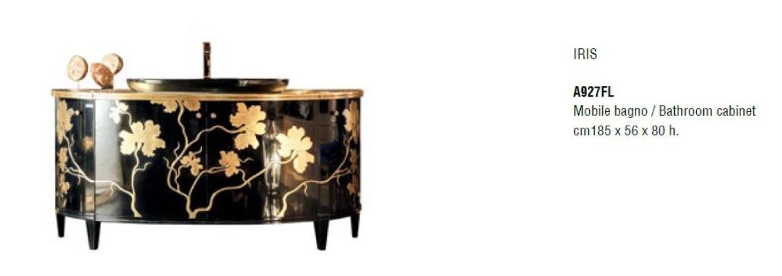 Waschtisch Klassischer Schrank Waschbecken Italienisches Badezimmer Unterschrank