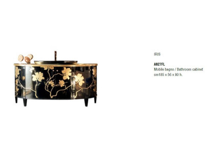 Waschtisch Klassischer Schrank Waschbecken Italienisches Badezimmer Unterschrank