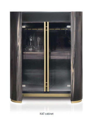 Barschrank Möbel Design Kabinett Wohnzimmer Massivholz Schrank Möbel Bizzotto