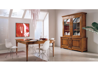 Massivholz Anrichte Wohnzimmer Sideboard Anrichte Bizzotto Vitrinen Möbel Neu
