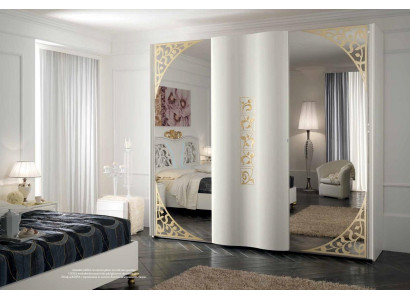 Schränke Italien Kleiderschrank Schrank Luxus Schwebetüren Design Holz Modern