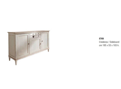 Sideboards Massiv Holz Schrank Möbel Kommoden Kommode Anrichte Sideboard Beige