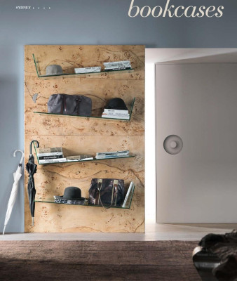 Regal Wohnzimmer Schrank Bücherregal Holz Büroschrank Schränke Vitrine Italien