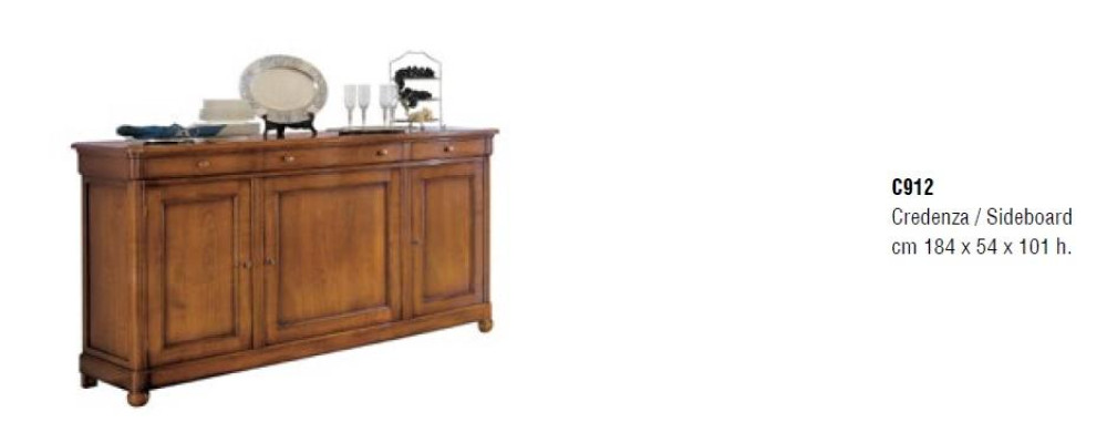 Kommoden Holz Schränke Anrichte Möbel Kommode Sideboard Schrank Klassische neu