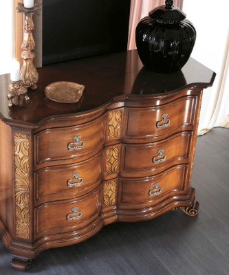 Schränke Massiv Kommoden Wohnzimmer Kommode Schubladen Holz Sideboard Schrank