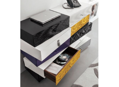 Kommode Schubladen Holz Sideboard Schrank Schränke Massiv Kommode Wohnzimmer