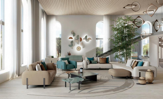 Sessel Luxus Design Design Sessel Textil Wohnzimmer Italienische Möbel Lounge