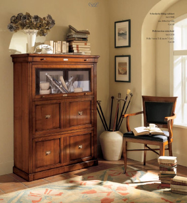 Aktenschrank Regal Echtholz Büro Schrank Regale Schränke Bücherschrank Massiv