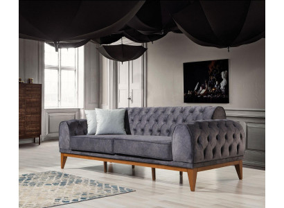 Sofa 3er Sitz Sofas Textil Design Sofa Möbel Neu Dreisitzer Couch Neu