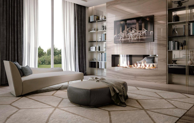 Hocker Design Wohnzimmer Fußhocker Poufa Beistell Italienische Möbel Bizzotto