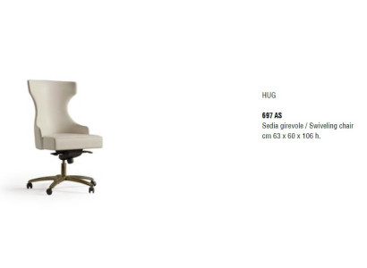 Design Lehnstuhl Luxus Sessel Stuhl Leder Drehbarer Club Polster Büro Neu Lounge