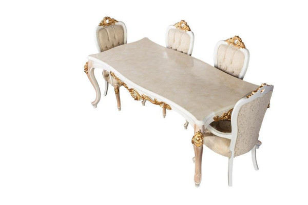 Stühle Wohnzimmer Esszimmer Lehnstuhl Polsterstuhl mit Armlehne Luxus Sessel Neu