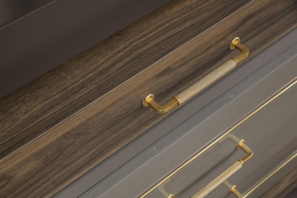 Schminktisch Konsolentisch Luxus Möbel Braun Design Holz Konsolen Neu