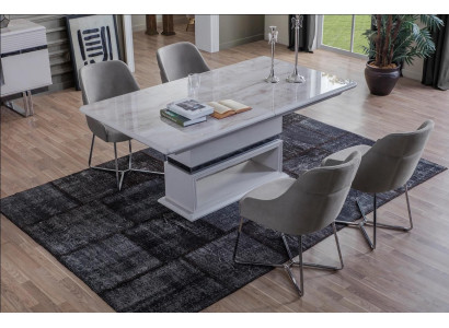 Modern Esszimmer Set Besteht aus 5tlg. Esstisch und 4x Stühle Neuheit