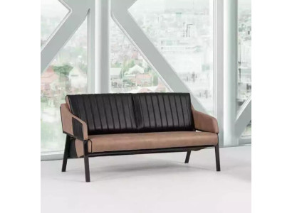Büro Möbel Luxus Sofa 2 Sitzer Modern Couch Arbeitszimmer Neu