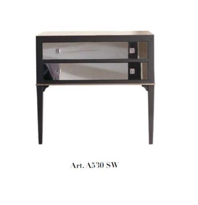 Italienische Möbel Design Kommode Modern Schwarz Luxus Holz Möbel Kommoden Neu