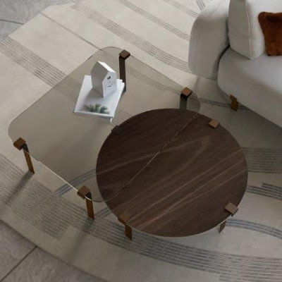 Couchtische Kaffeetisch Designer Tisch Wohnzimmertisch Bizzotto Neu Set 2er
