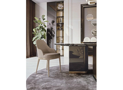 Stuhl Esszimmermöbel Naturholzmöbel Lehnstuhl Design Möbel Esszimmer Bizzotto