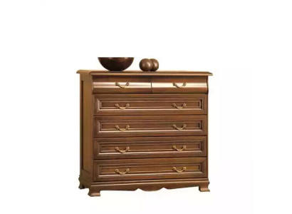 Schubladen Kommode Echtholz Schrank Eiche Massivholz Kommoden Sideboard Neu