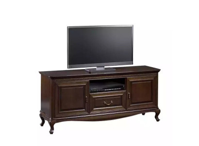 TV Staender Massivholz Fernseher Ständer braun Schrank Möbel