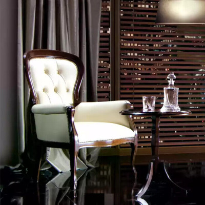 Luxus Sessel Wohnzimmer Textil Sessel klassisch Design Polsterung