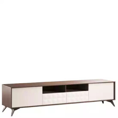 TV-Ständer Lowboard Wohnwand Modern Design Sideboard Holz
