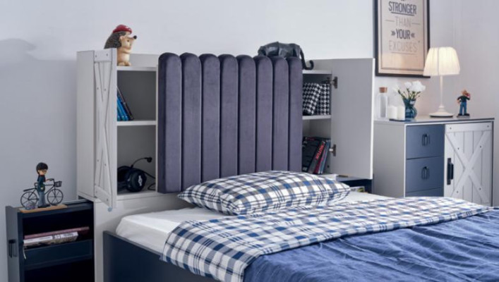 Modern Style Bed Wooden Beds Luxury Design Schlafzimmer Möbel Wooden Bed