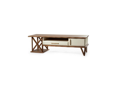 Modern TV Lowboard für Wohnzimmer Stilvoll Braun farbe Perfekte Neuheit