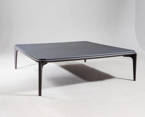 Chic Couchtisch für Wohnzimmer moderne Quadratisch Neuheit Grau Farbe